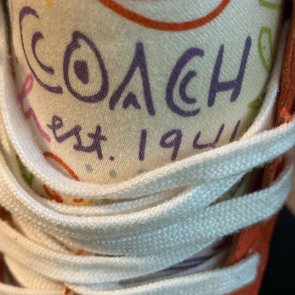 Coach Norra High Top Graffiti Sneakers - Picture 3 of 12